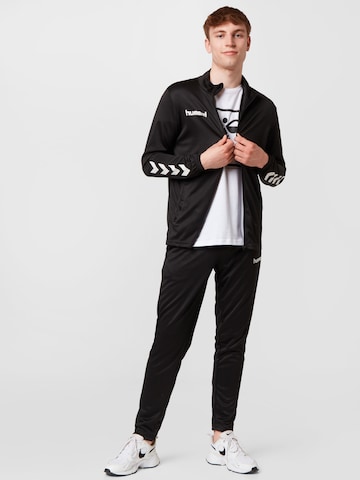 Hummel Tracksuit in Black