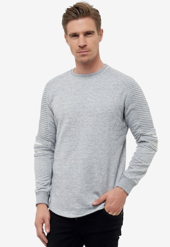 Rusty Neal Sweatshirt in Grau: predná strana