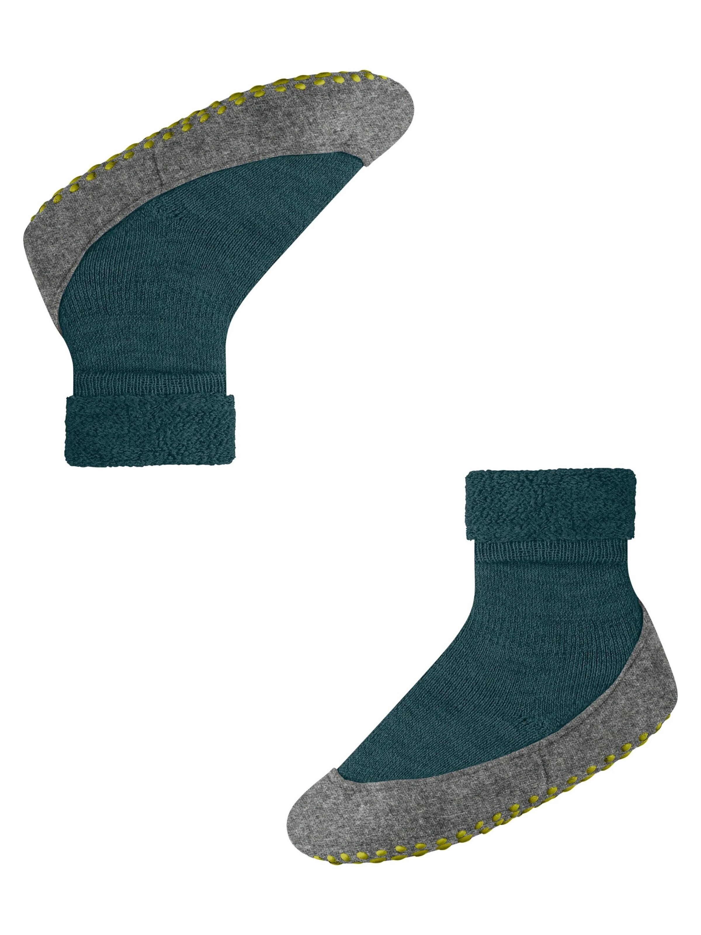 FALKE Socks 'Cosyshoe Teens' in Green