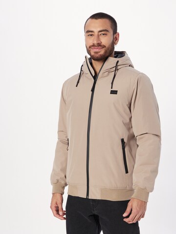 Iriedaily Regular Fit Jacke 'Nilas' in Braun: predná strana