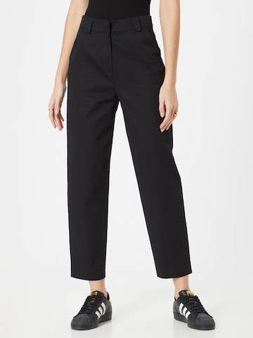 Regular Pantalon Sisley en noir : devant