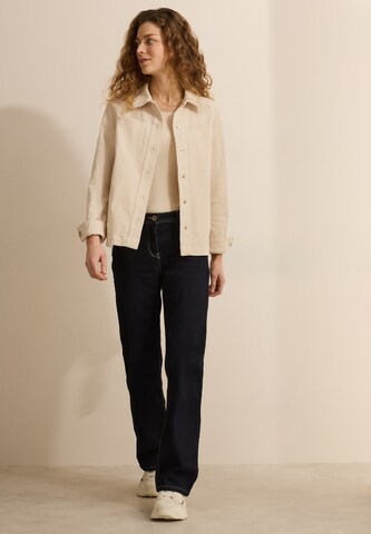 CECIL Cord Overshirt in Beige