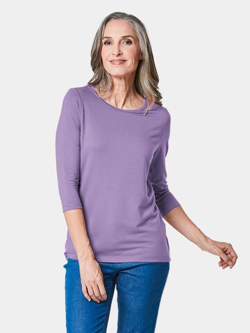 Goldner Shirt in Purple: front