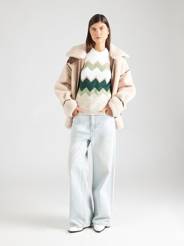 ABOUT YOU Sweater 'Lina' in Beige