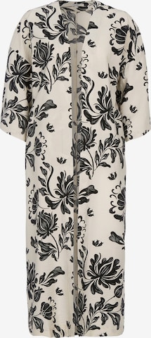 Cellbes of Sweden Offener Kaftan mit Taschen in Schwarz: Vorderseite