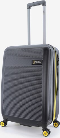 National Geographic Suitcase 'Aerodrome' in Black: front