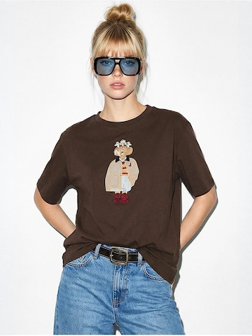 Bianco Lucci T-Shirts in Braun: Vorderseite