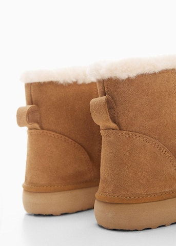 MANGO KIDS Snow Boots 'Anna' in Brown