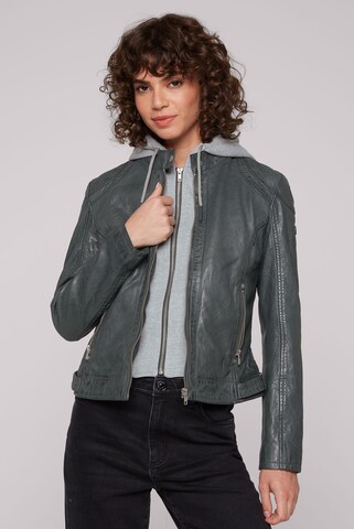 Soccx Between-Season Jacket in Green: front
