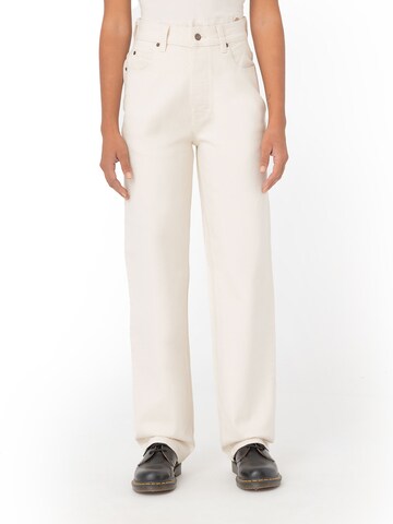 DICKIES - Loosefit Vaquero 'THOMAS' en beige: frente
