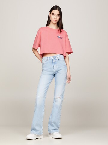 Tommy Jeans Shirt 'Archive' in Pink