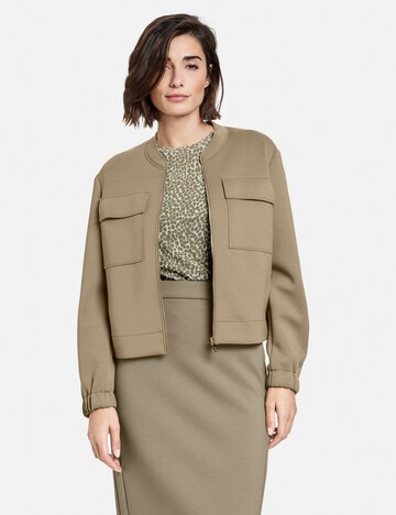 GERRY WEBER Jacke in Grün: Vorderseite