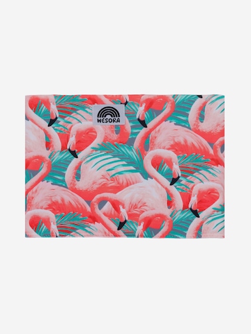 WESORA GmbH Loop scarf 'Printed Neckwarmer Fleece + UV-Schutz' in Green