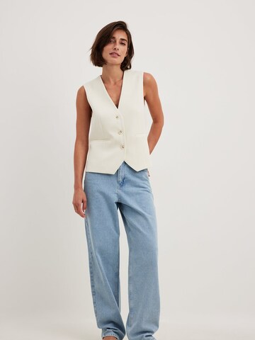 NA-KD Wide Leg Jeans in Blau
