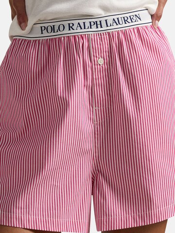 Polo Ralph Lauren Korte pyjama ' Boxer ' in Roze