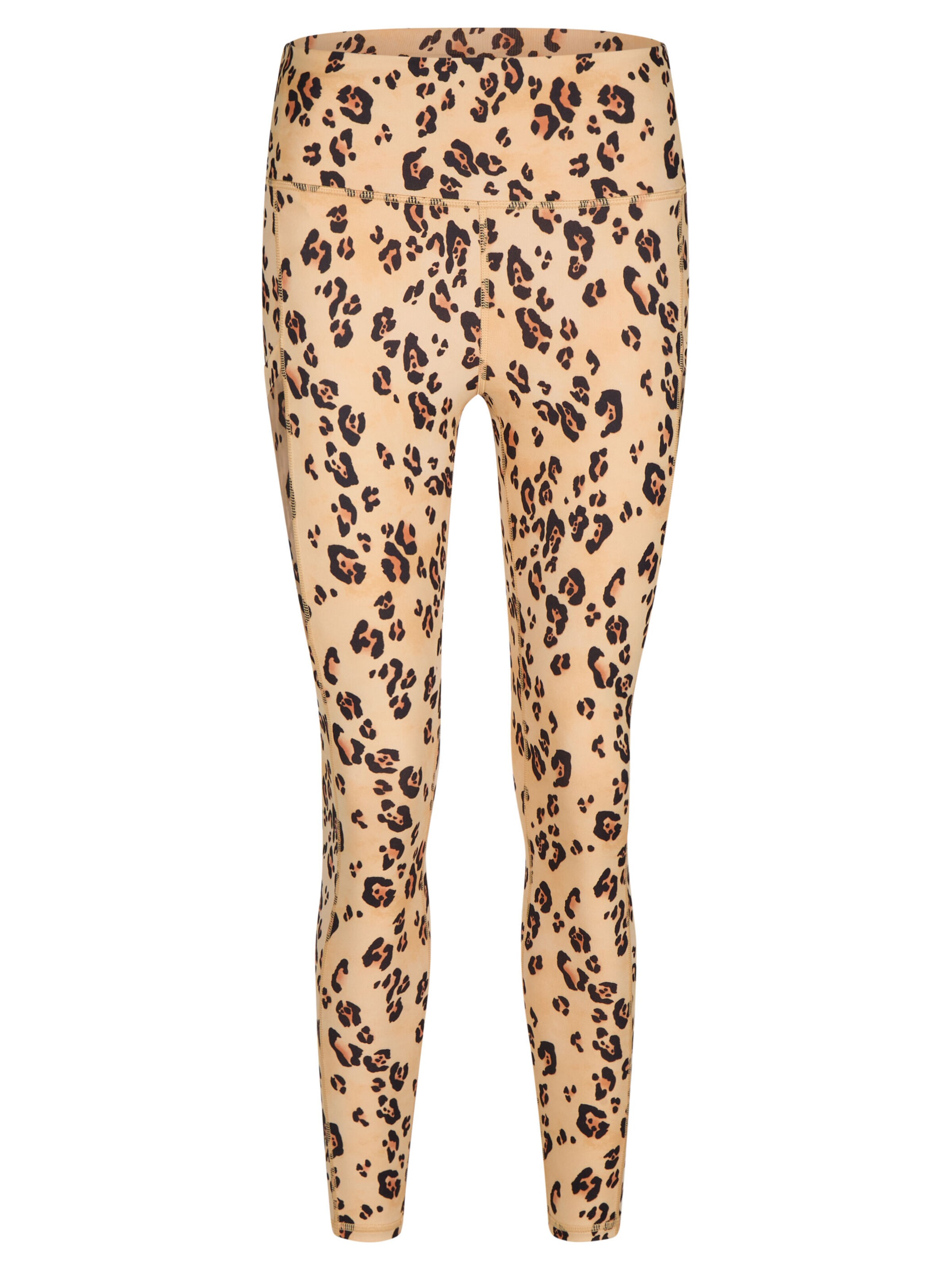 Fabletics Slimfit Leggings 'ON-THE-GO' in Beige: Vorderseite