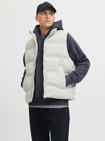 JACK & JONES Γιλέκο 'JJESOHO' σε γκρι: μπροστά