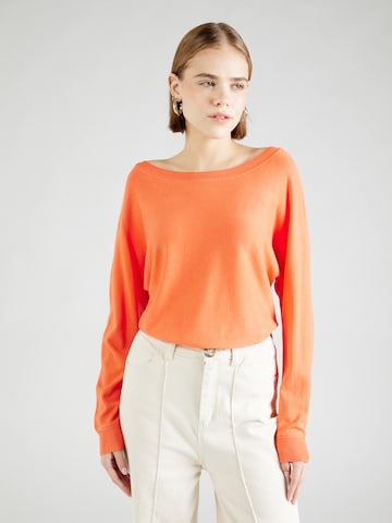 COMMA - Pullover em laranja: frente