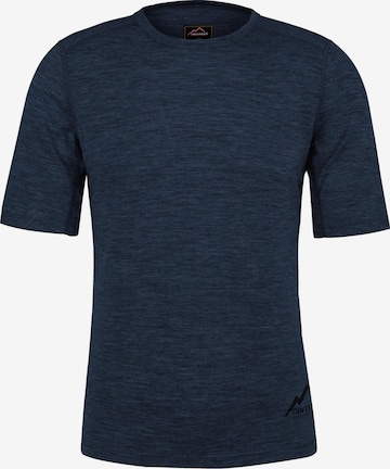 normani Performance shirt 'Darwin' in Blue: front