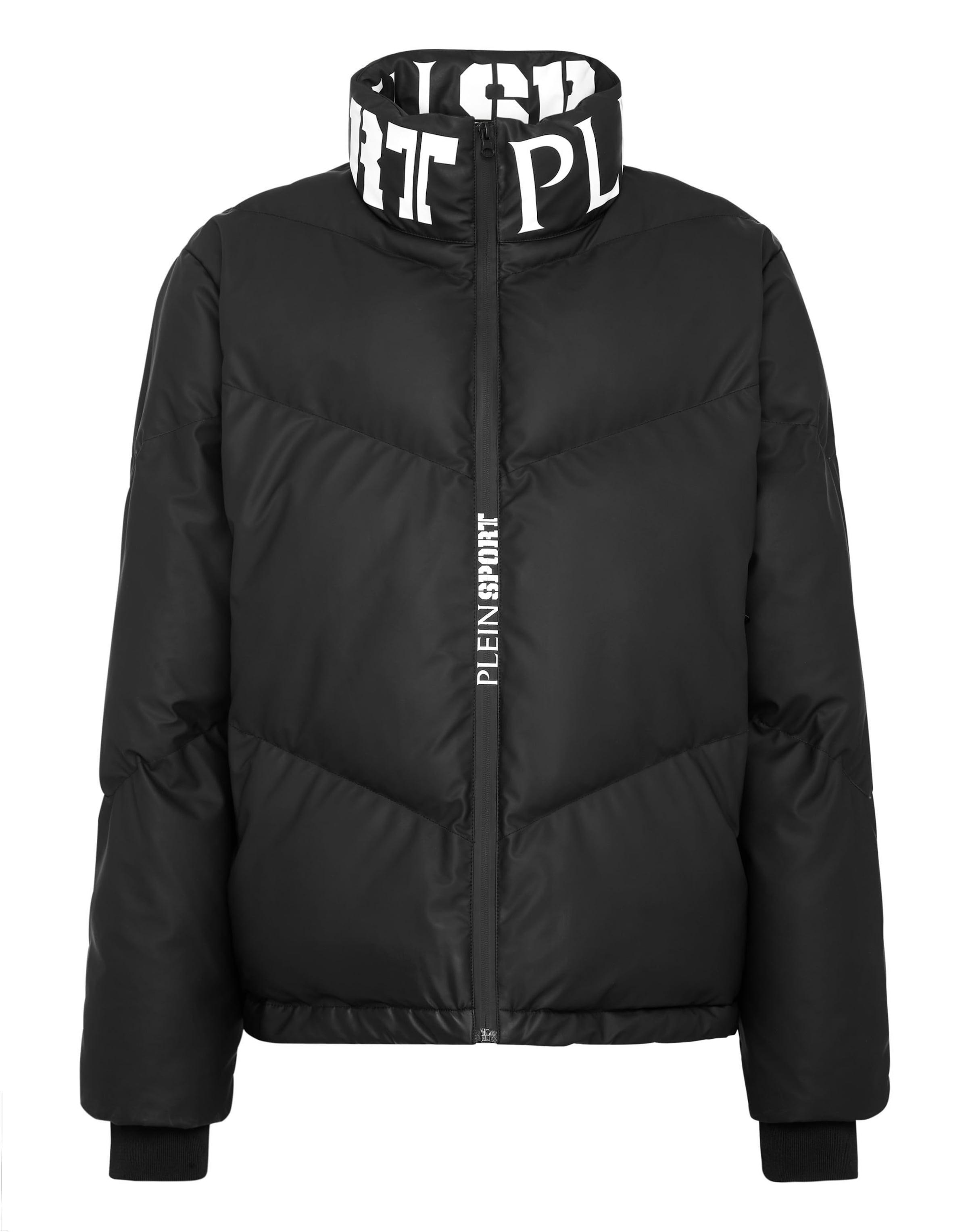 Plein Sport Winter jacket 'Tiger' in Black: front