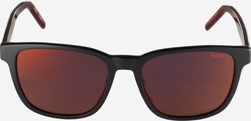HUGO Okulary przeciwsłoneczne '1243/S' w kolorze czarny