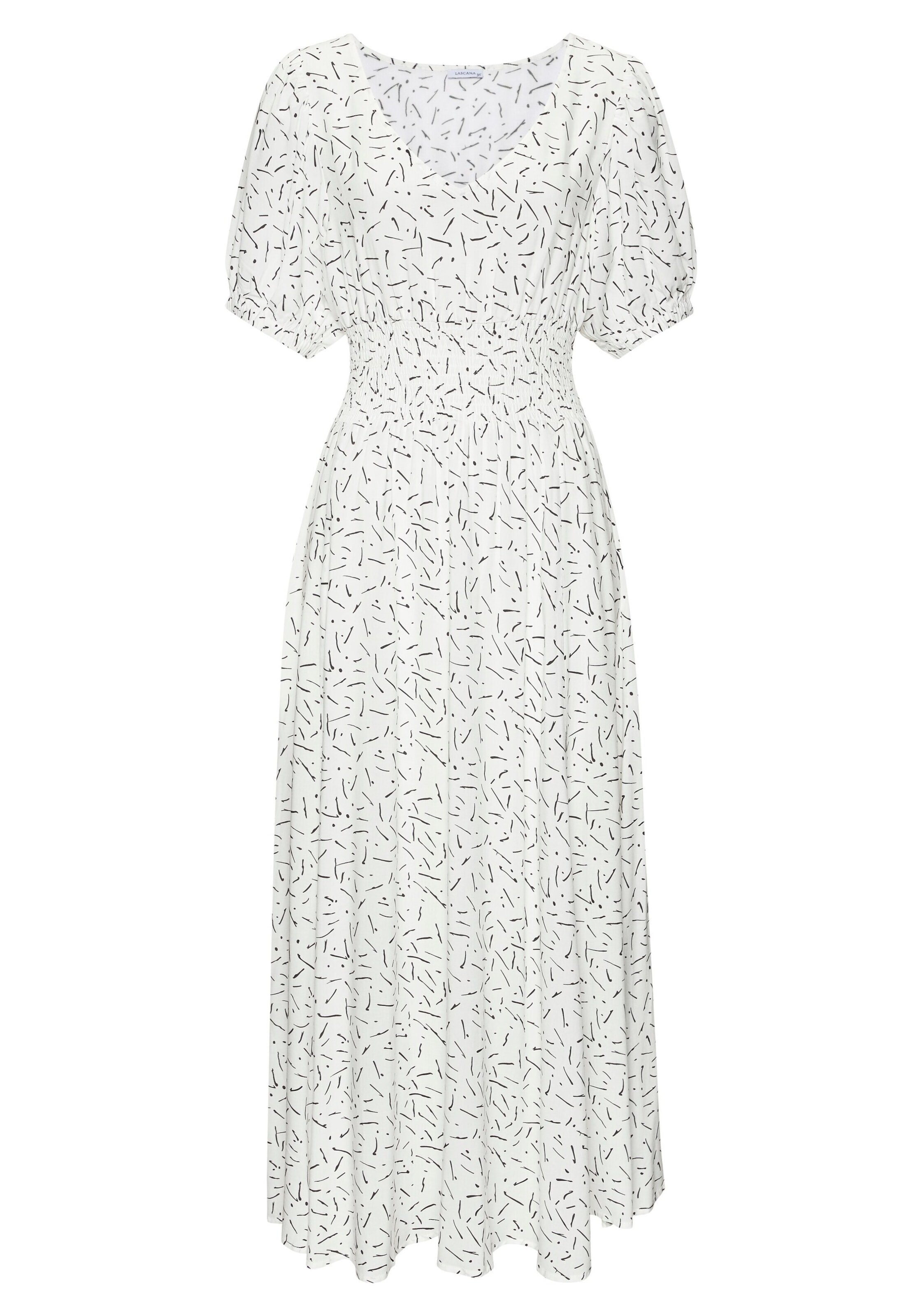 LASCANA - Vestido en blanco: frente