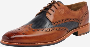 MELVIN & HAMILTON Lace-Up Shoes 'Martin 15' in Brown: front