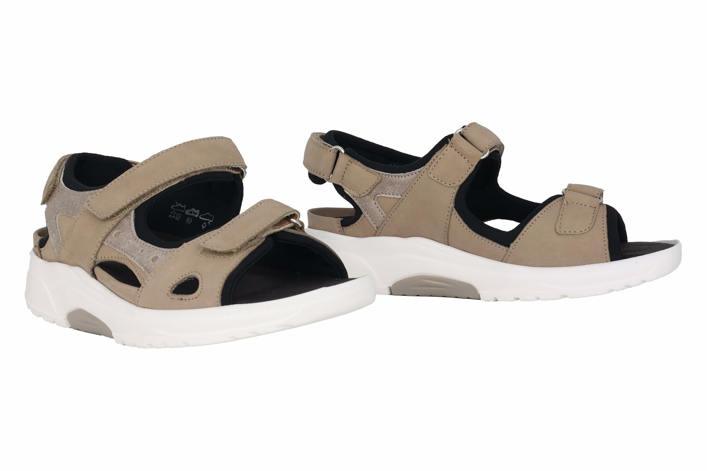 WALDLÄUFER Trekkingsandale in Grau