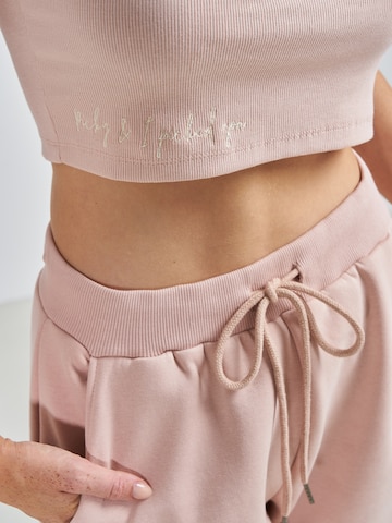 ABOUT YOU x Swalina&Linus Top 'Merle' – pink