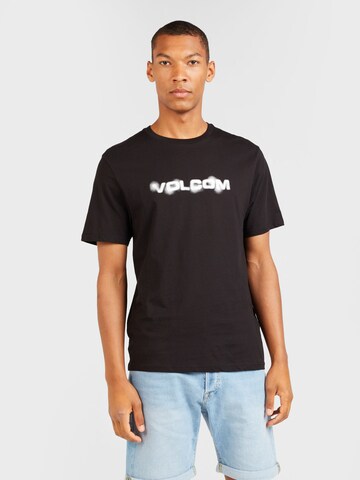 Volcom Majica 'NEWRO' | črna barva: sprednja stran