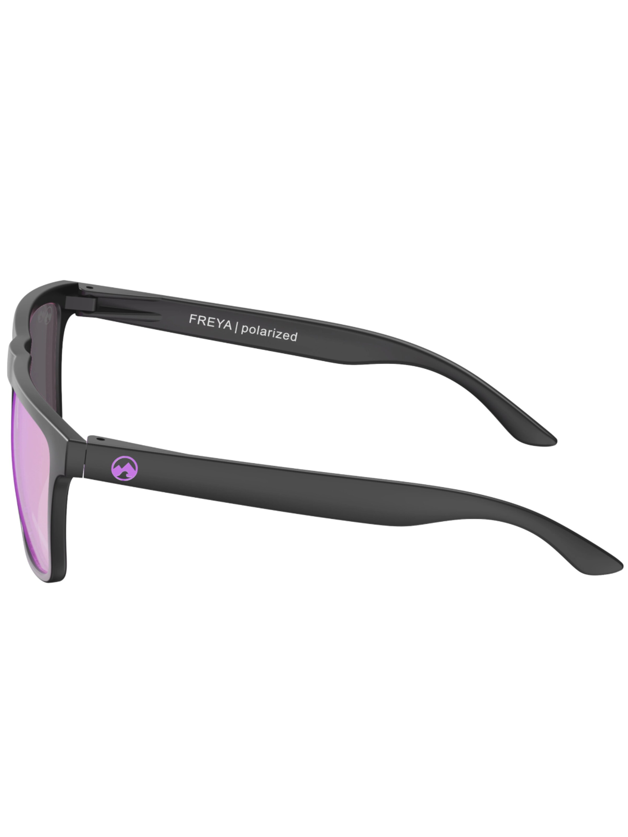 Mowmow Sportzonnebril 'MowMow Thor Sunglasses - Polarized - Men - Women - Black' in Lila