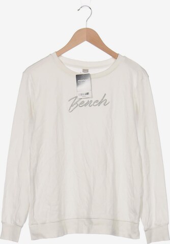BENCH Sweatshirt & Zip-Up Hoodie in L in White: front