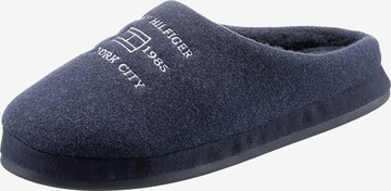 TOMMY HILFIGER Hausschuh in Blau: predná strana