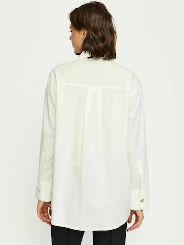 Soft Rebels Bluse i hvid