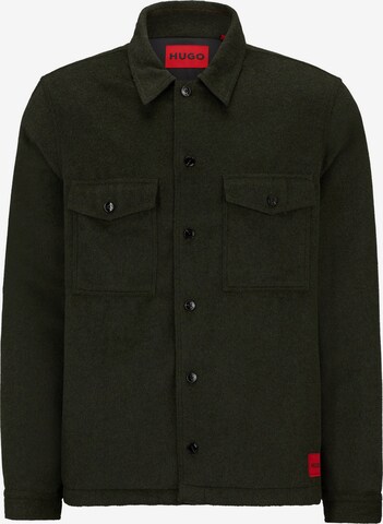 HUGO Regular fit Between-Season Jacket 'Enalu' in Black: front