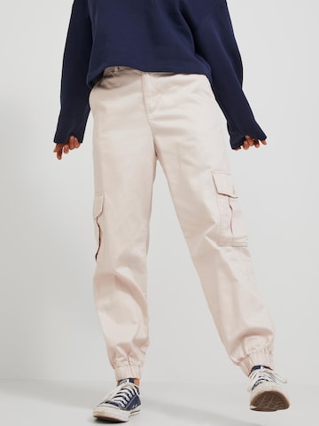 JJXX Tapered Cargo Pants 'Holly' in Beige: front