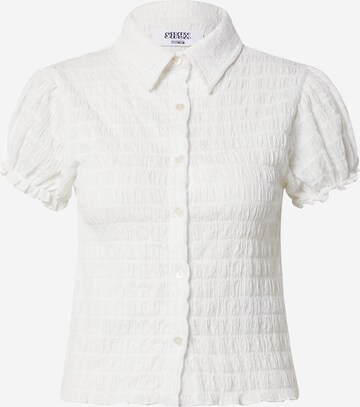 Camicia da donna 'Insa' di SHYX in bianco: frontale