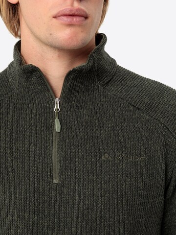 VAUDE Sports sweater ' Tesero II ' in Green