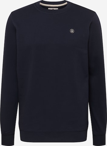 anerkjendt - Sweatshirt em azul: frente
