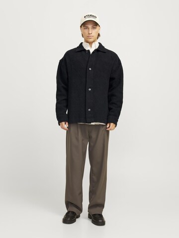 JACK & JONES Regular fit Overhemd in Zwart