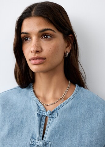 MANGO TEEN Between-Season Jacket 'Sakura' in Blue