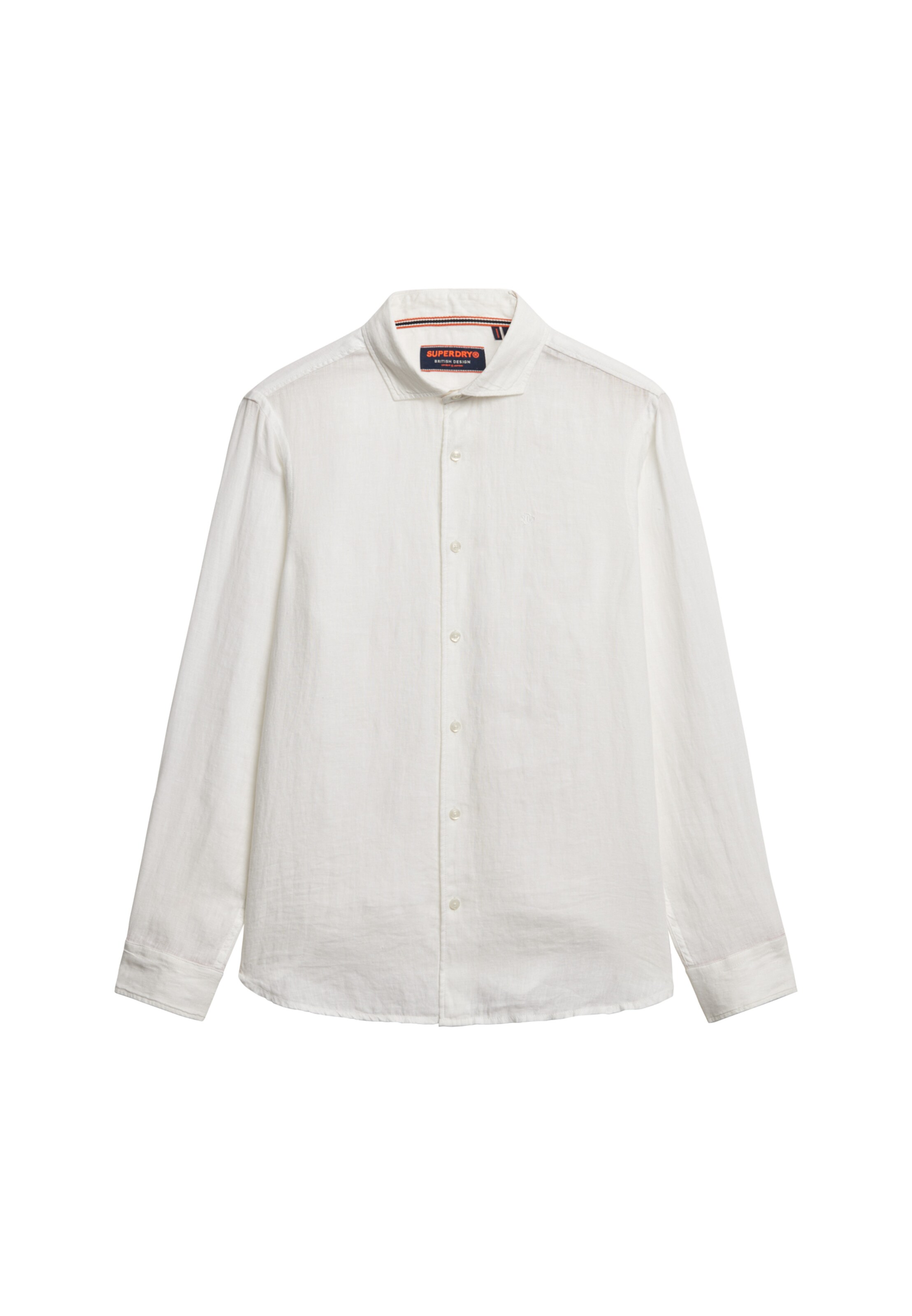 Superdry Overhemd 'Vacation' in Wit: voorkant