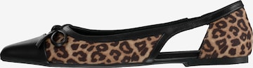 Anna Field Ballet Flats in Black: front