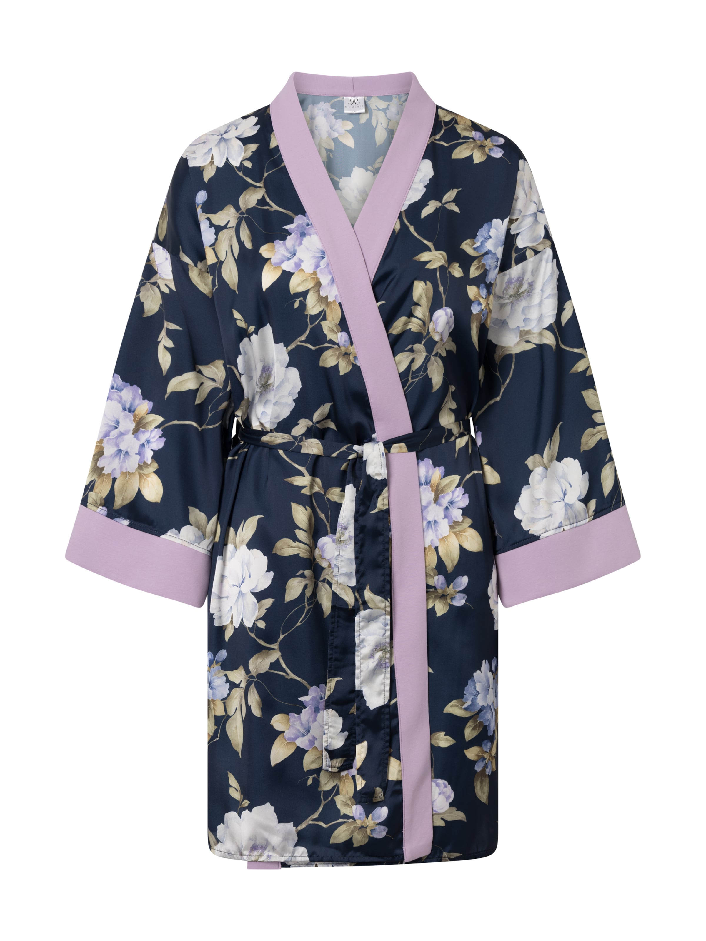 Momenti Per Me - Bata para casa 'Always Win' en azul: frente