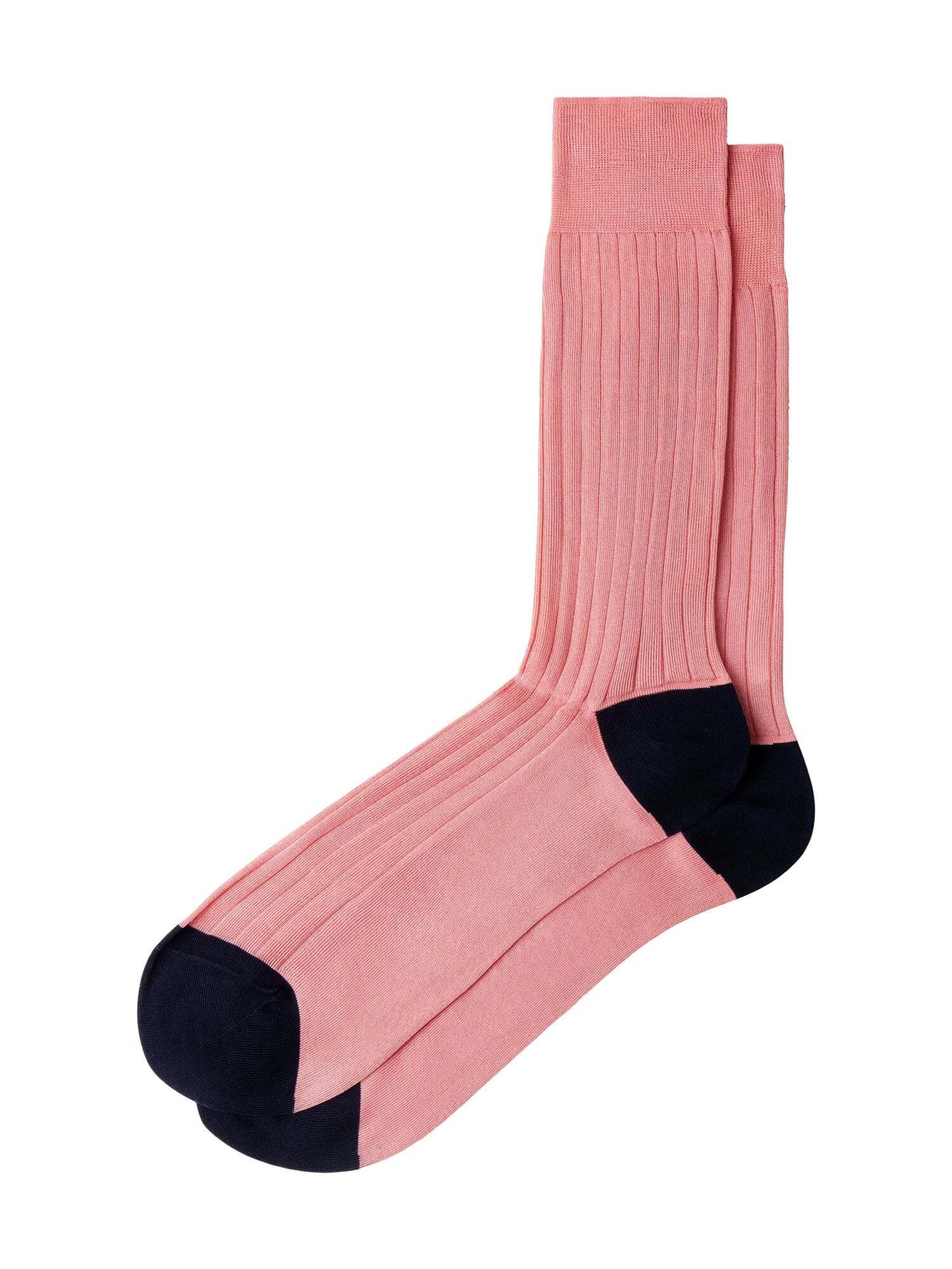 Chaussettes Hackett London en rose : devant