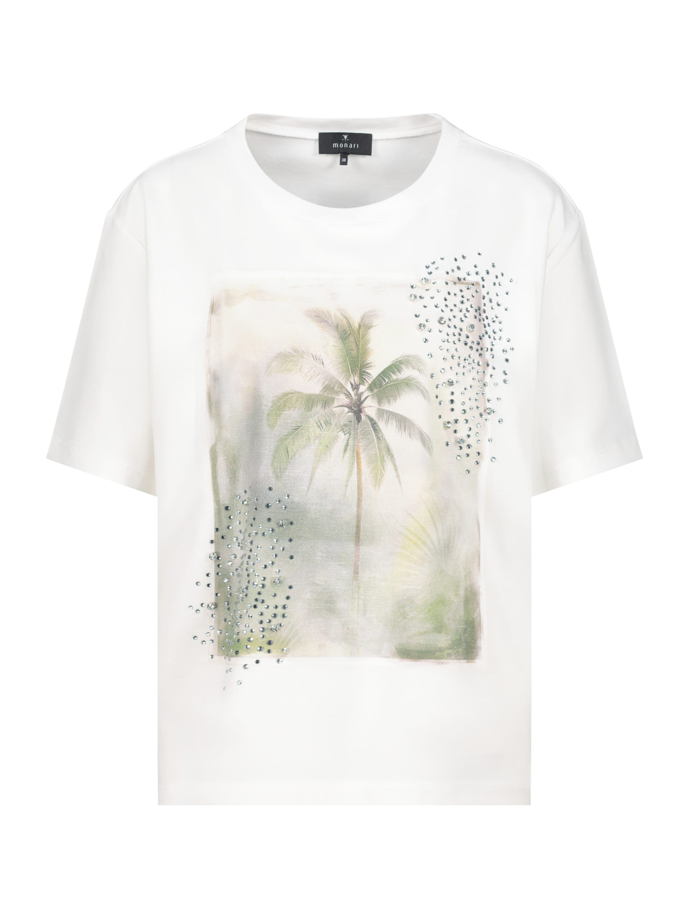 monari T-Shirt in Weiß: Vorderseite