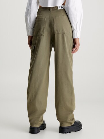 Calvin Klein Jeans Loose fit Cargo Pants in Green