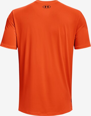 UNDER ARMOUR Funkcionalna majica 'Rush Energy' | oranžna barva