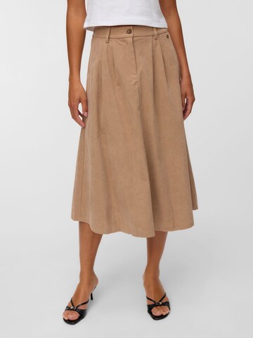 Jupe VERO MODA en marron : devant