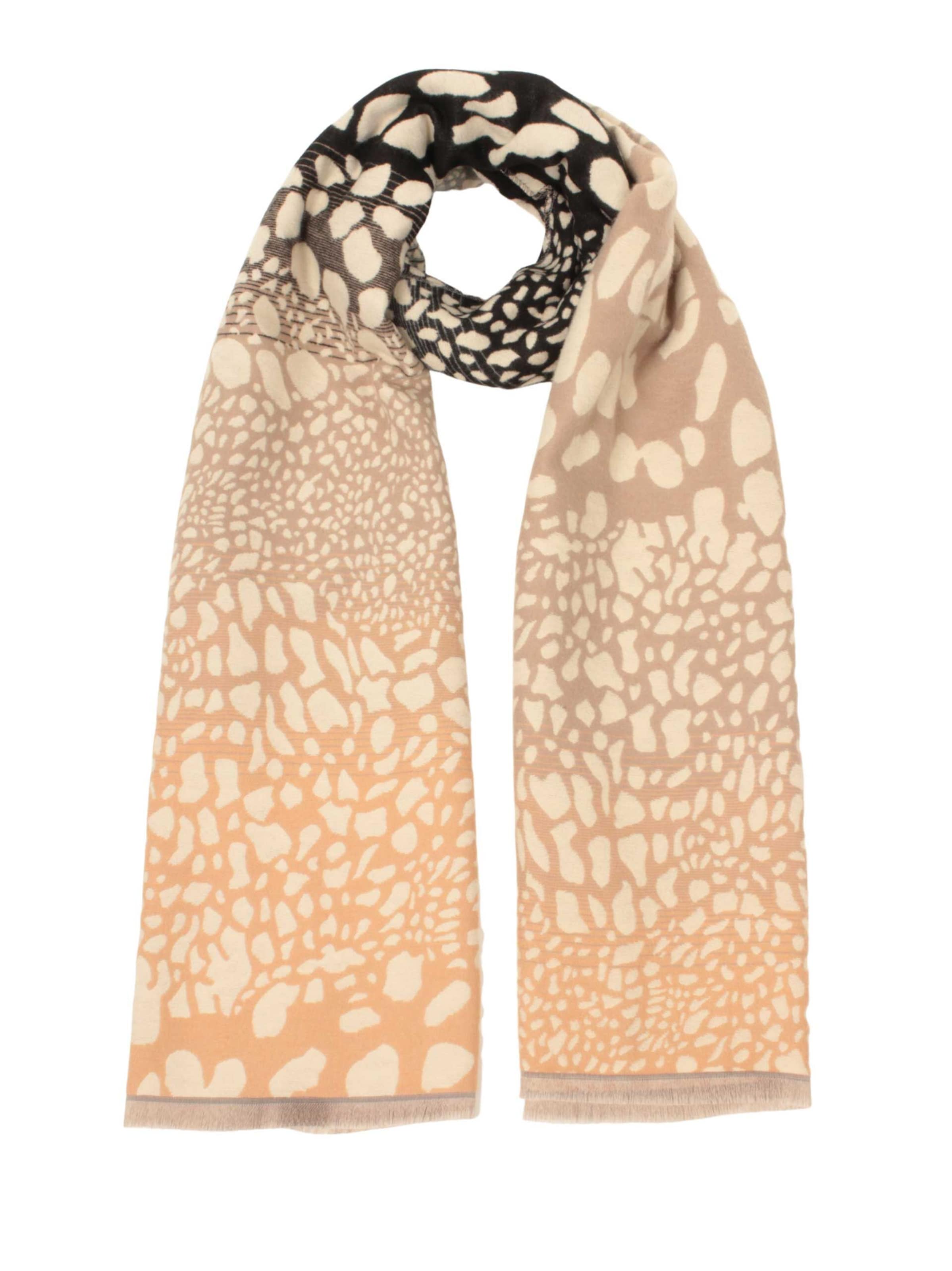 SAMAYA Scarf 'Madar' in Brown: front